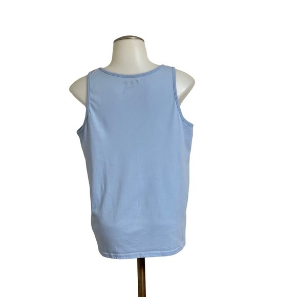 Champions.Tank top athletic lo women blue color size M - Picture 3 of 10